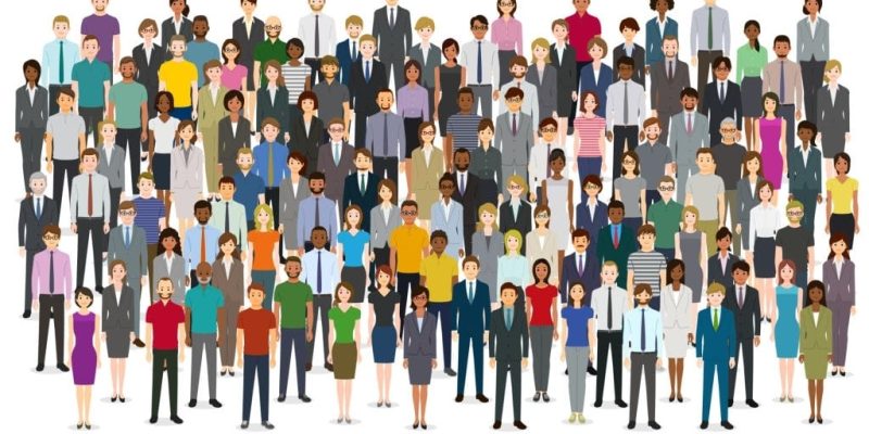Large group of people.Created with adobe illustrator. Large group of people.
Created with adobe illustrator.